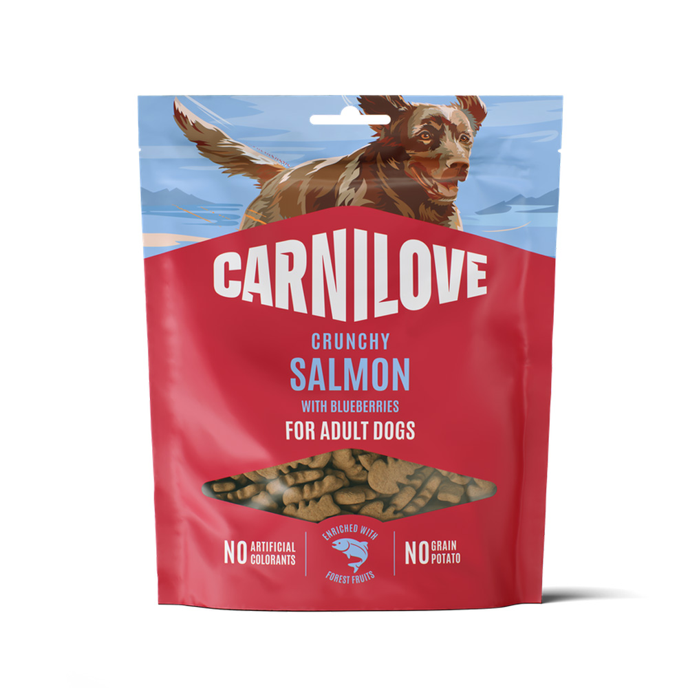 CARNILOVE SNACK DOG CRUNCHY chrupiące przysmaki dla psa zestaw 5x200g